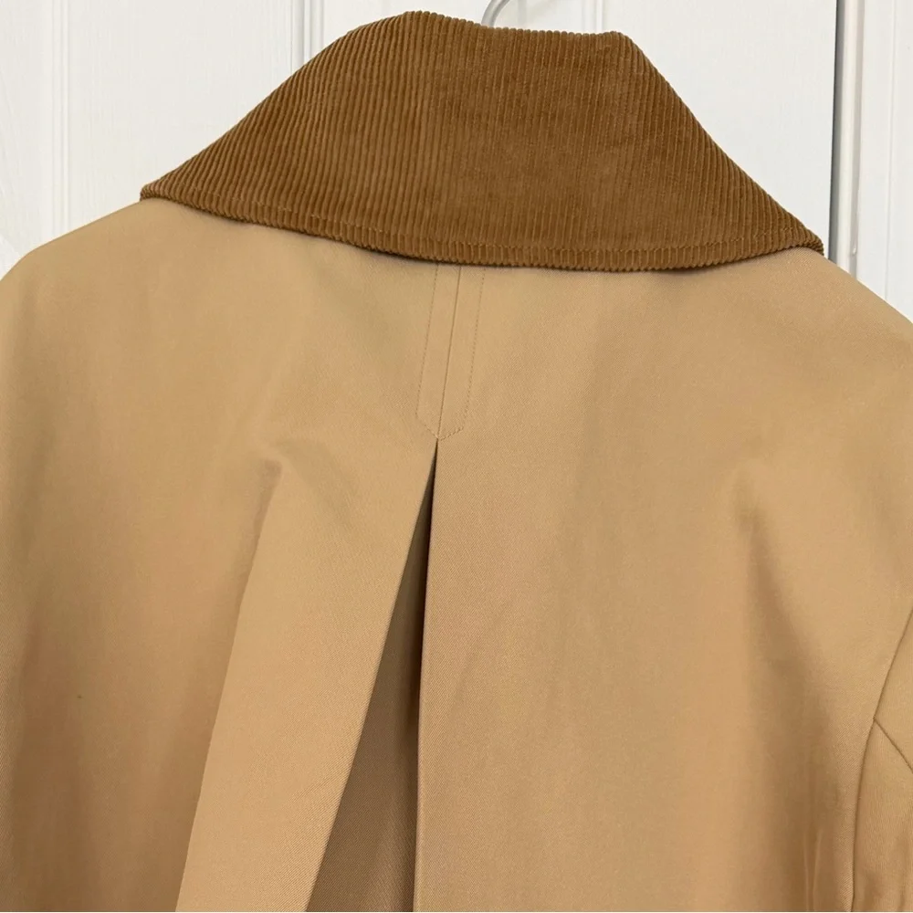 GANNI Camel Twill Midi Jacket - Picture 8 of 12